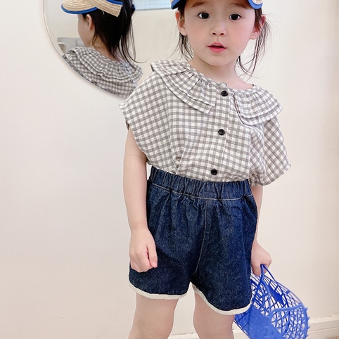 80 130 カジュアル シンプル 合わせやすい 子供 服 女の子 ショートパンツ